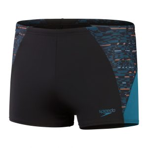 SPEEDO ECO+M SPLICE AQUASHORT BLACK/BLUE