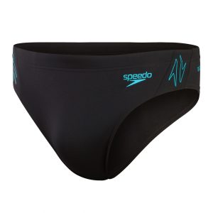 SPEEDO ECO+ HYPERBOOM SPLICE 7CM BLACK/BLUE
