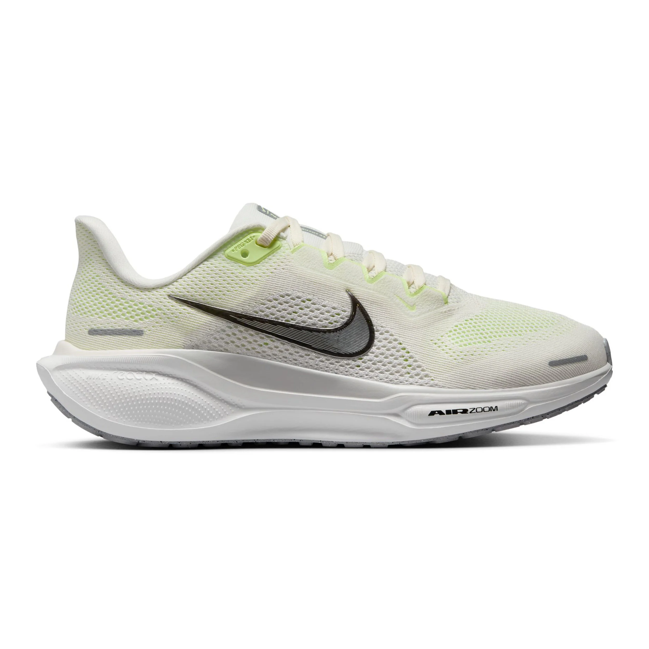 Pegasus 41 Neutrale schoen Dames-wit, neongeel