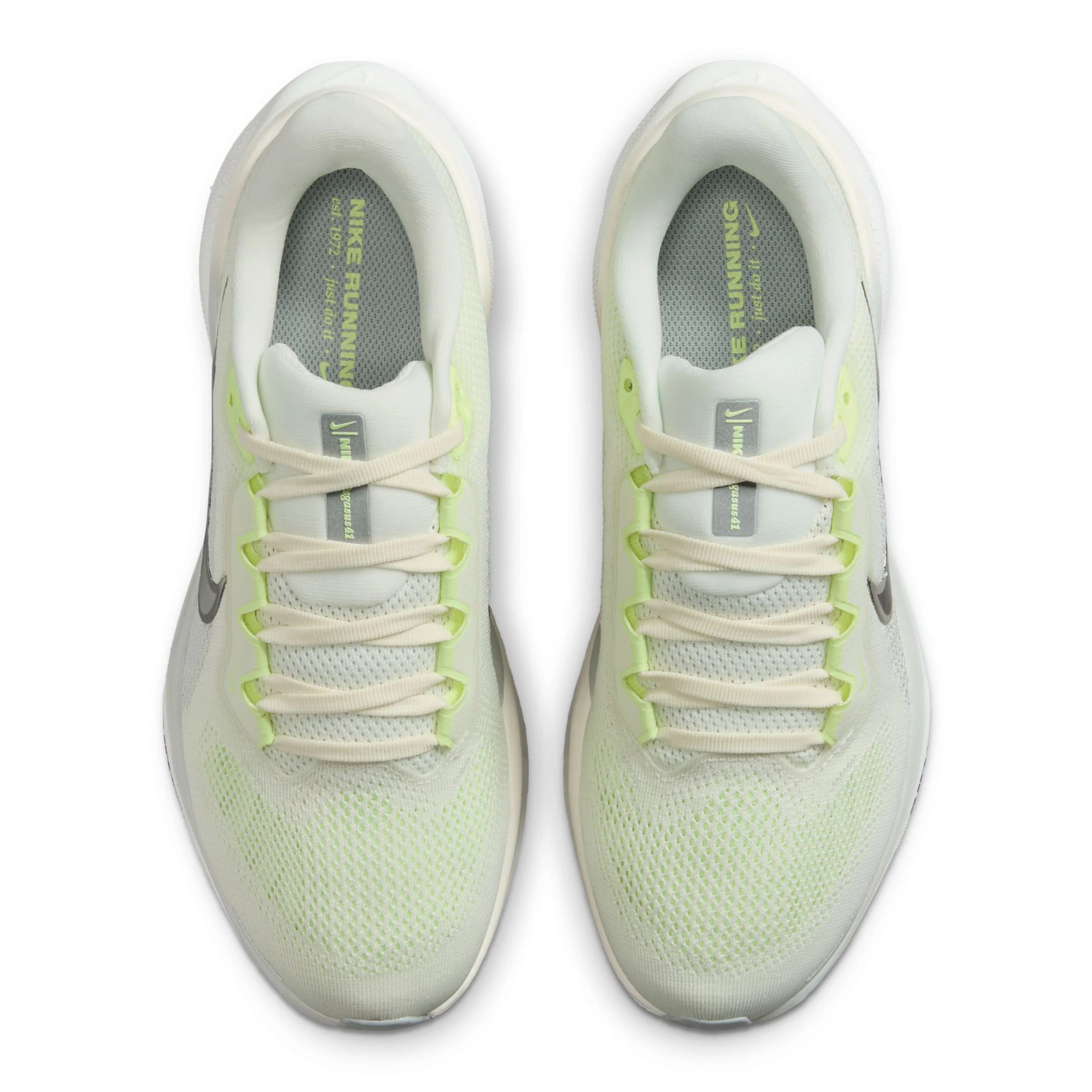 Pegasus 41 Neutrale schoen Dames-wit, neongeel - Afbeelding 4