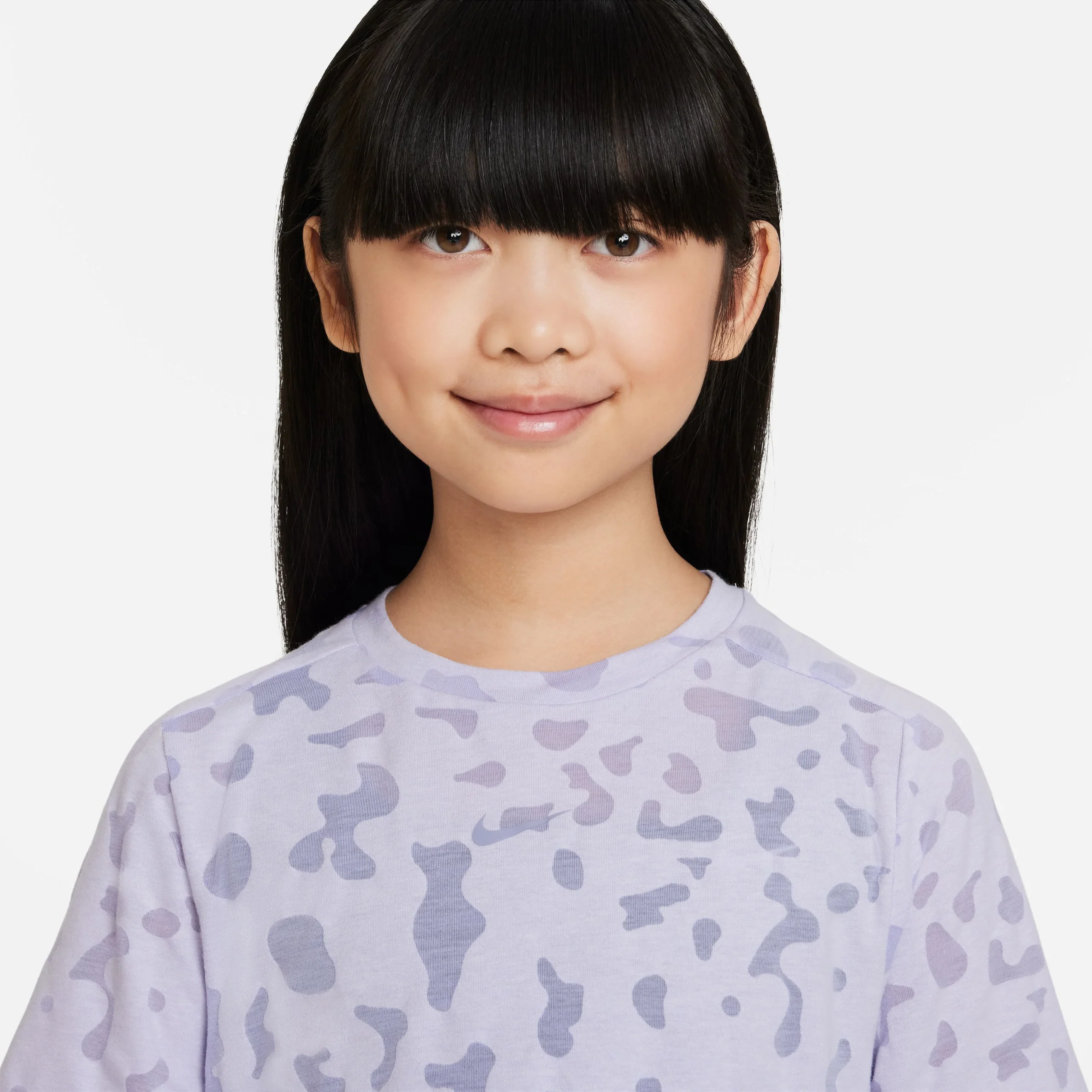 One AOB Hardloopshirt Meisjes-Wit,Mauve - Afbeelding 8