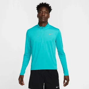 Pacer Half-Zip Hardloopshirt Heren - turkoois