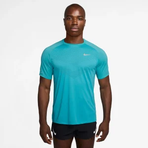 Stride Hardloopshirt Heren - turkoois