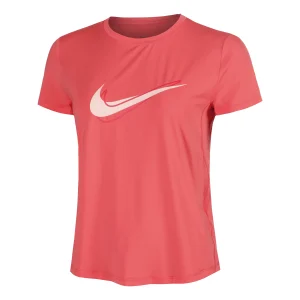 Swoosh Hardloopshirt Dames-Koraal