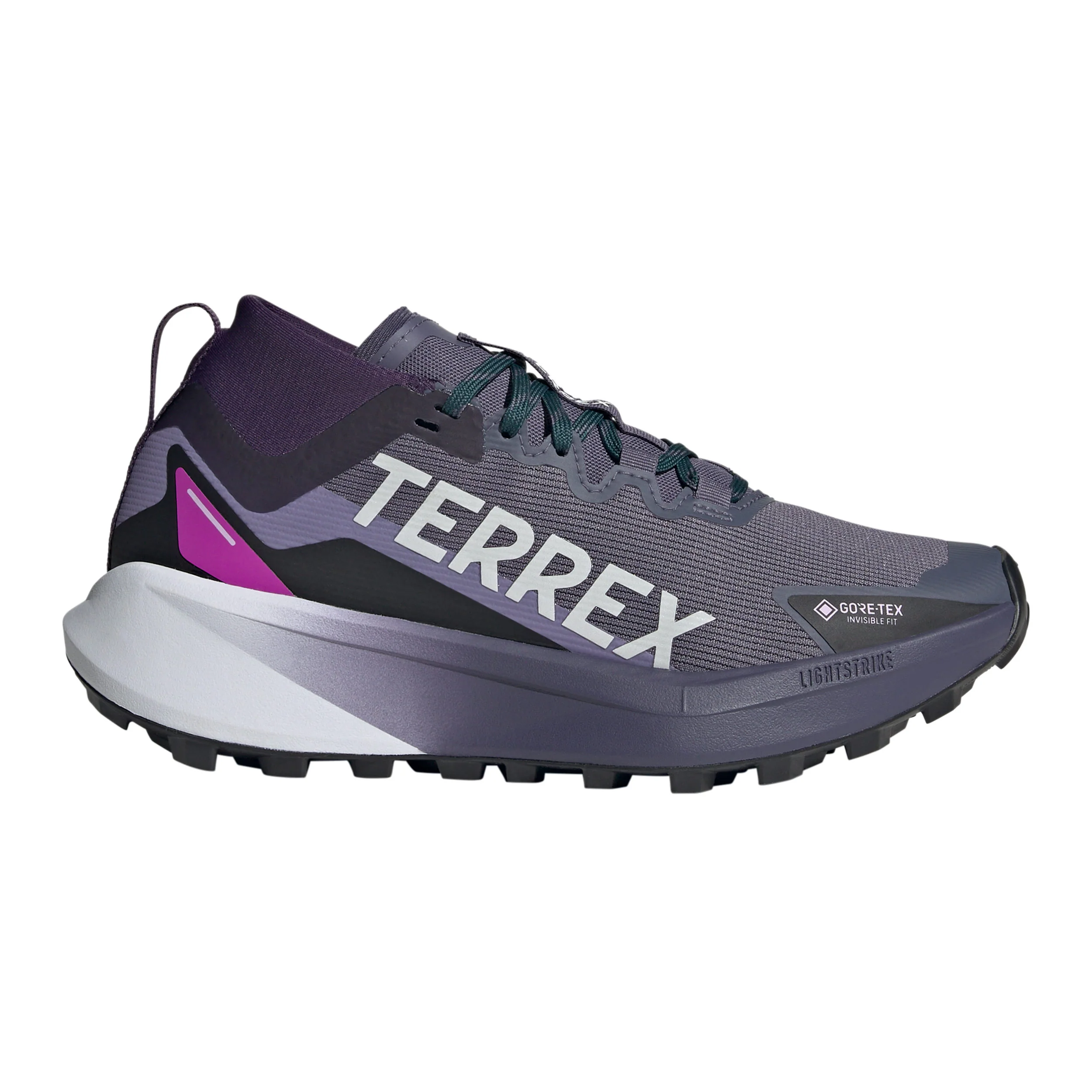 Terrex Agravic GTX Trailschoen Dames-paars, wit