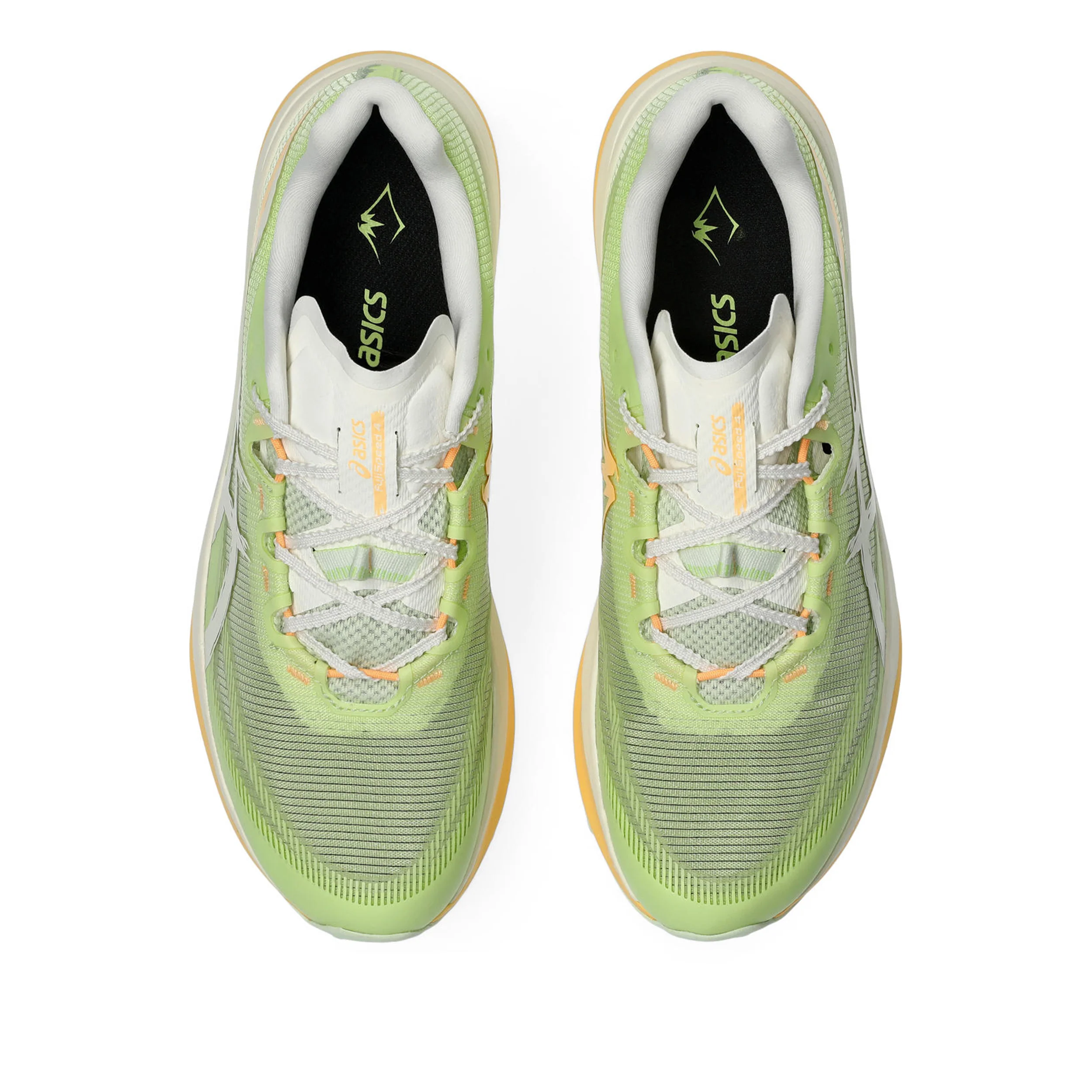 Fuji Speed 4 Trailschoen Unisex-limoen, crème - Afbeelding 4