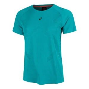 Metarun Hardloopshirt Dames-Turkoois