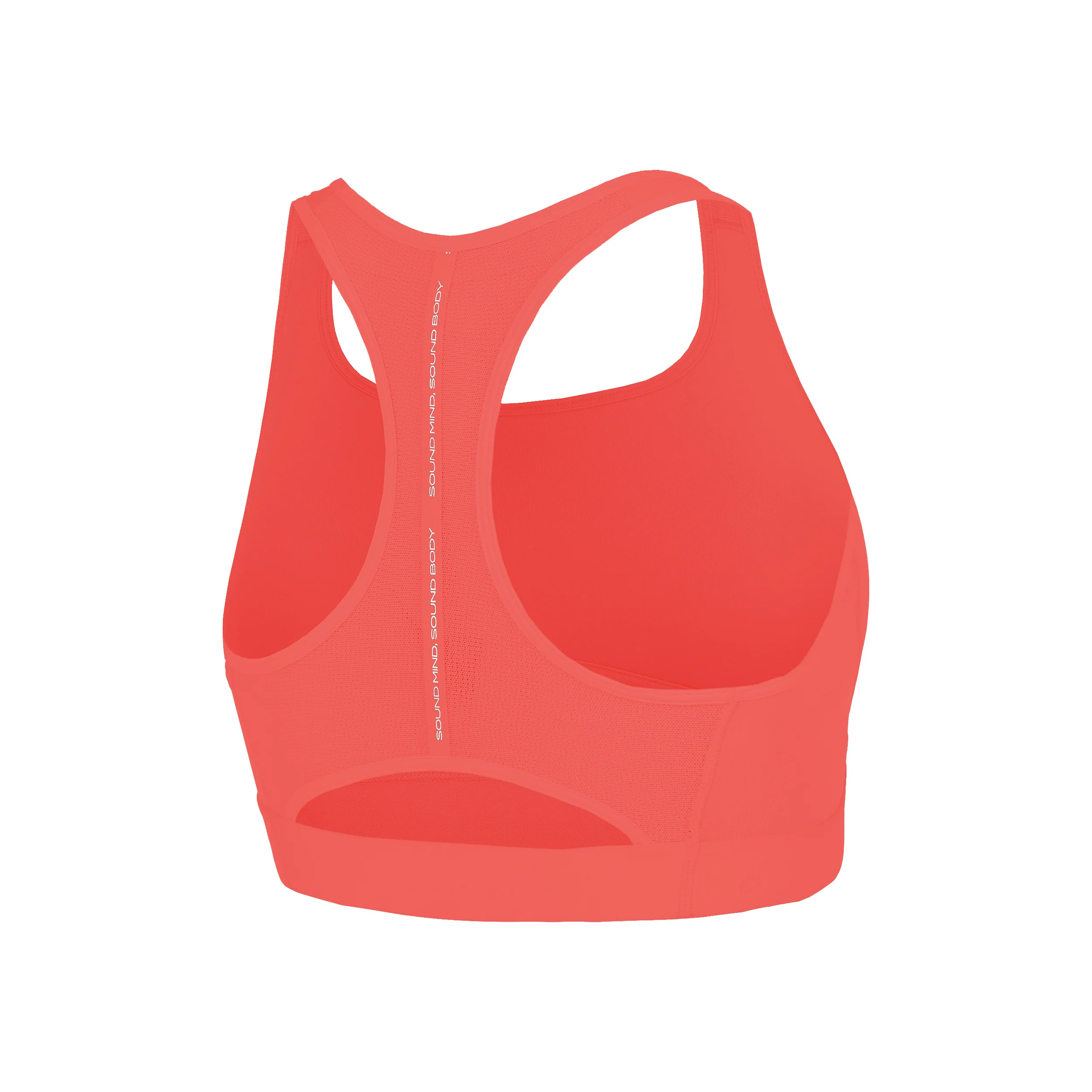 Road Compression Sport-bh Dames-oranje - Afbeelding 3