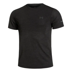 Seamless Stride Hardloopshirt Heren-Zwart