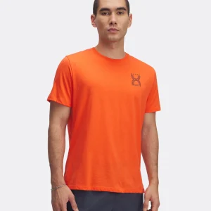 Run 96 Hardloopshirt Heren-Oranje