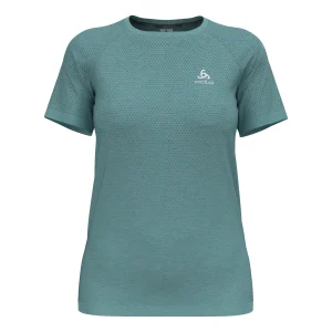 Essential Seamless Hardloopshirt Dames - turkoois,