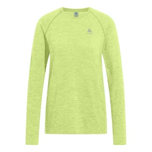 Essential Seamless Longsleeve Dames-Limoen