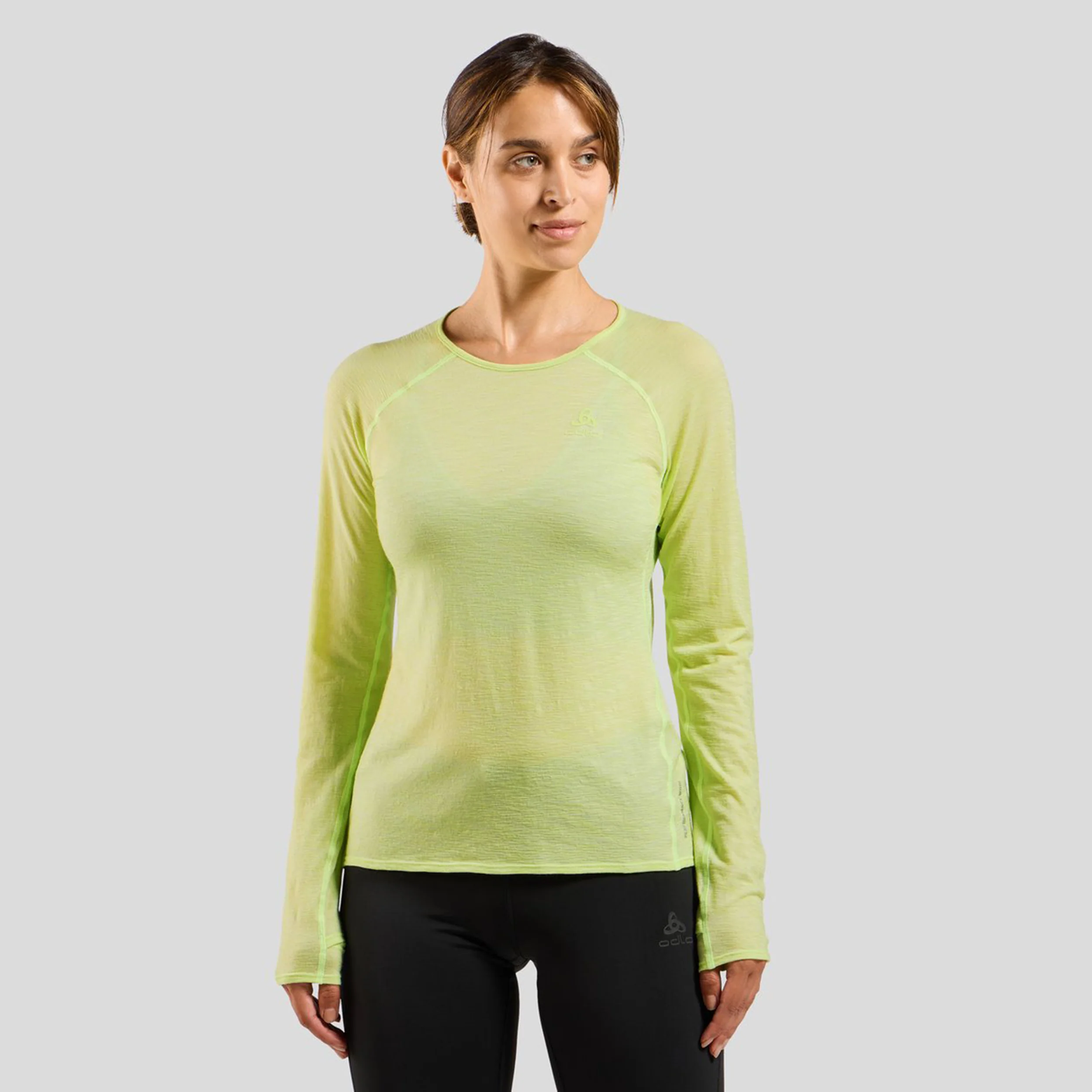 X-Alp PW 115 Longsleeve Dames-Limoen - Afbeelding 4