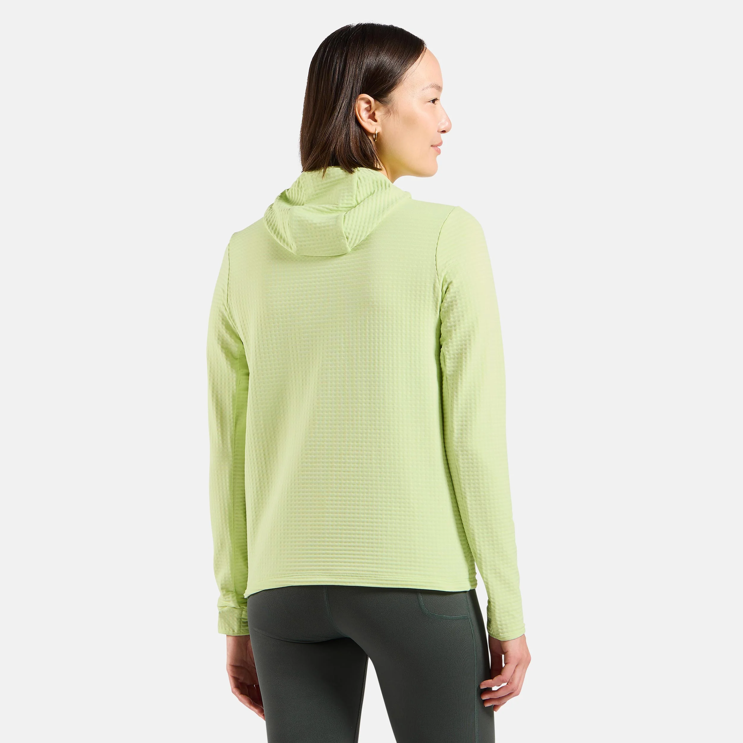 Essential Thermal Midlayer Hardloopshirt Dames-Limoen - Afbeelding 5