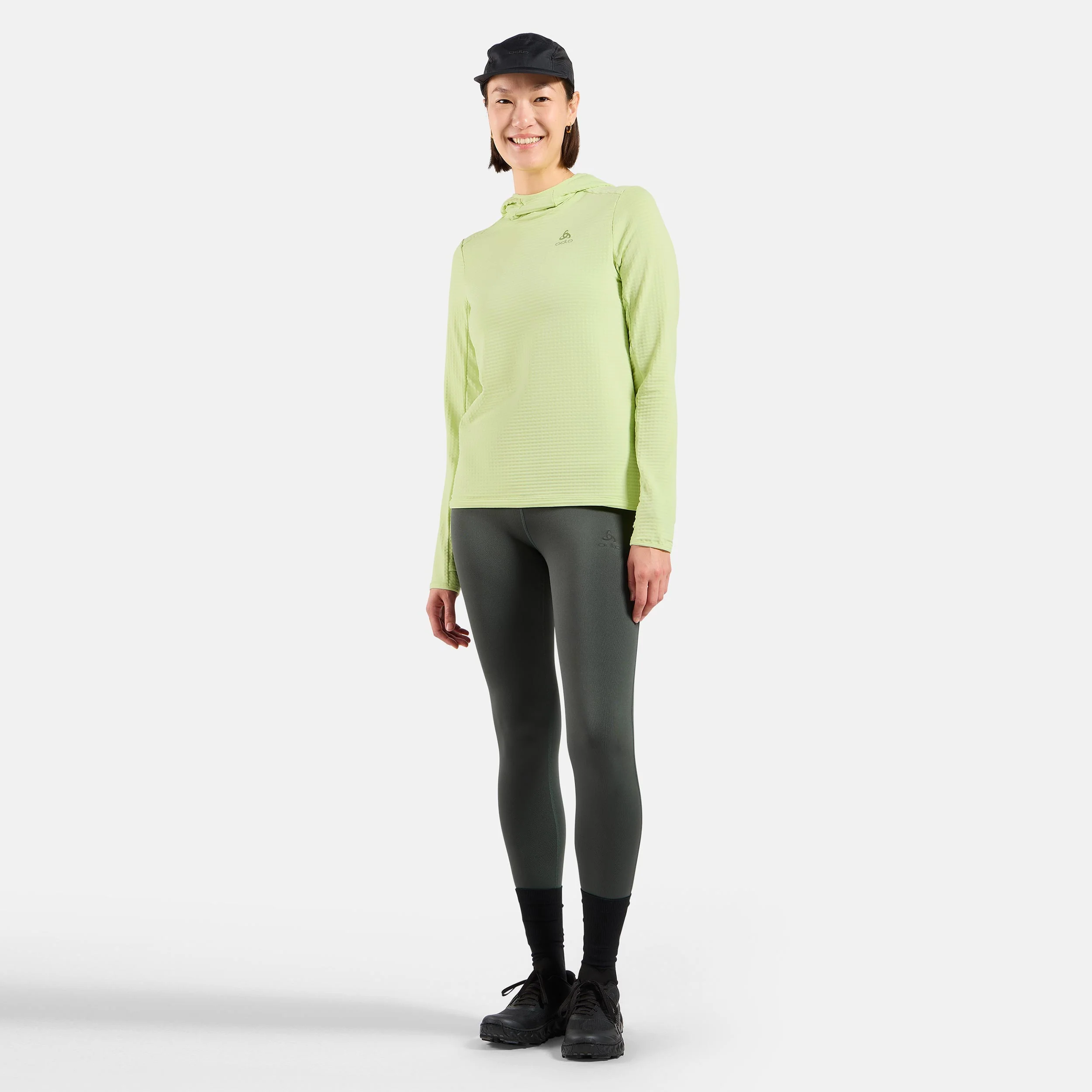 Essential Thermal Midlayer Hardloopshirt Dames-Limoen - Afbeelding 7