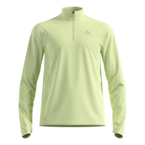 Essential Thermal Midlayer 1/2 Zip Hardloopshirt Heren-limoen