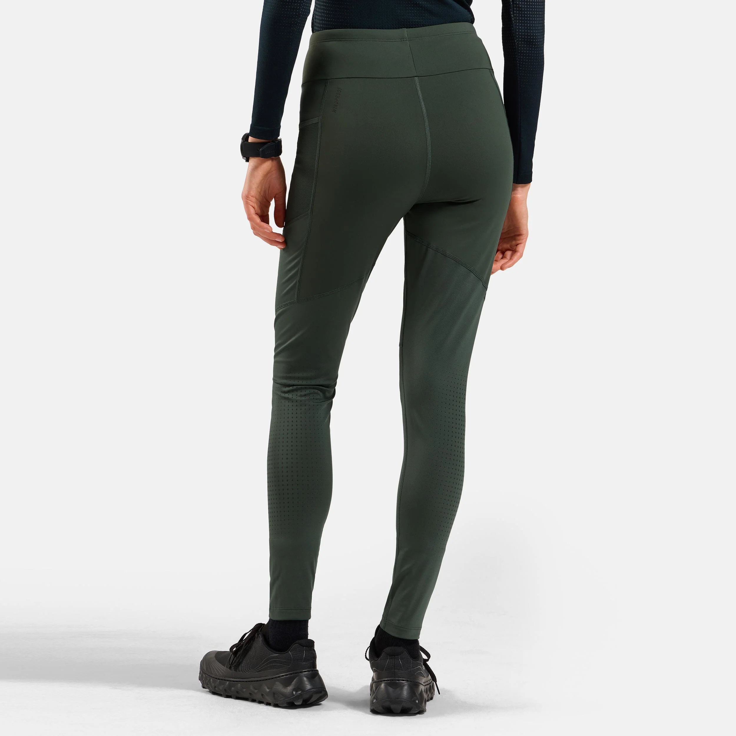 Zeroweight Warm Reflective Hardlooplegging Dames-Olijf - Afbeelding 5