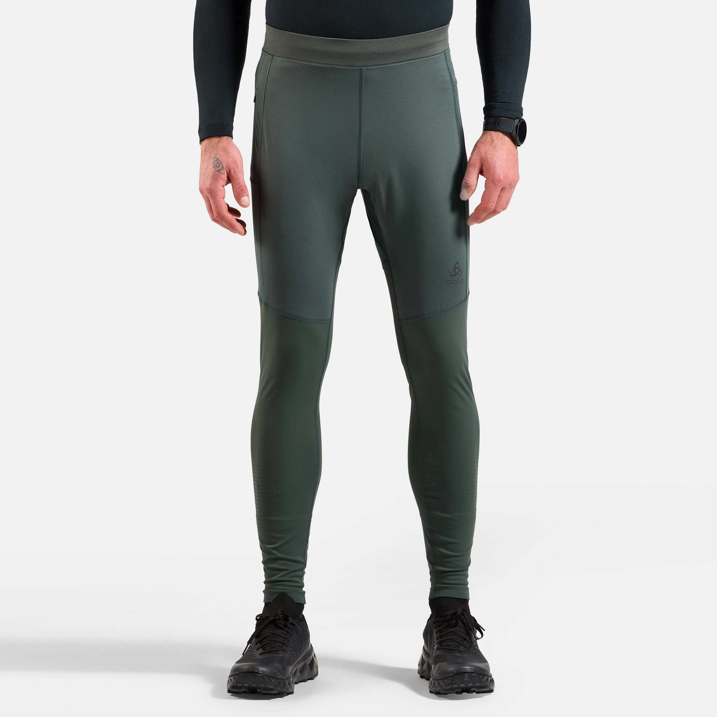 Zeroweight Warm Reflective Hardlooplegging Heren-Olijf - Afbeelding 4