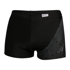 SPEEDO ECO MEDLEY LOGO AQUASHORT BLACK/GREY