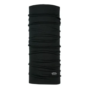 Merino Wool Tunnelsjaal-Zwart