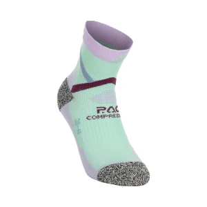 RN 6.2 Reflective Pro Mid Compression Compressie-sokken Dames-Mint,Paars