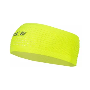 Recycled Seamless Mesh Hoofdband-Neongeel