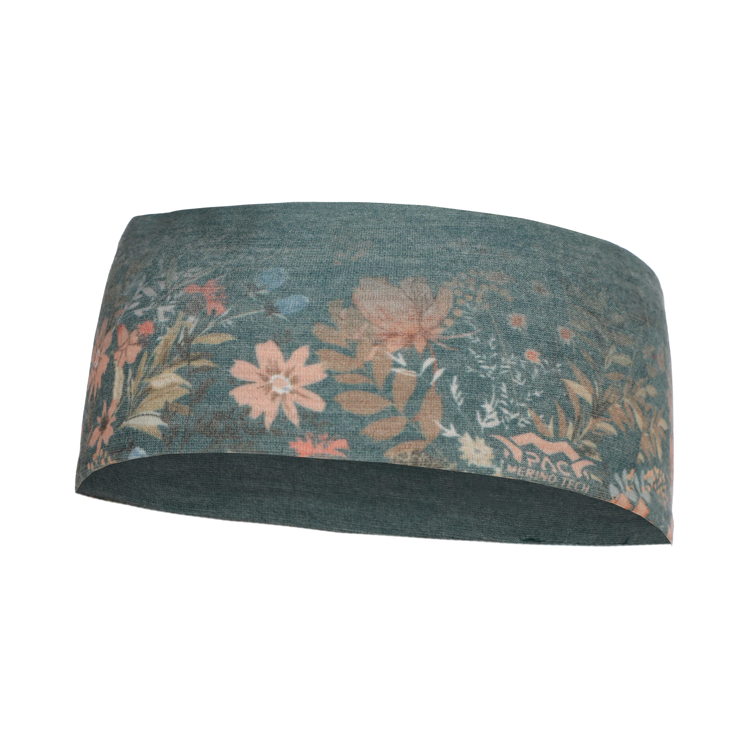 Recycled Merino Tech Hoofdband-Petrolblauw,Veelkleurig - Afbeelding 2