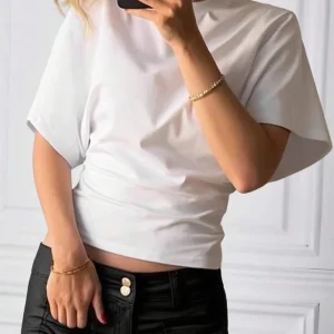 Ceyla – Dames losvallend T-shirt in trendy oversized stijl