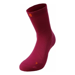 Ultralight Mid Cut Hardloopsokken Dames-Berry