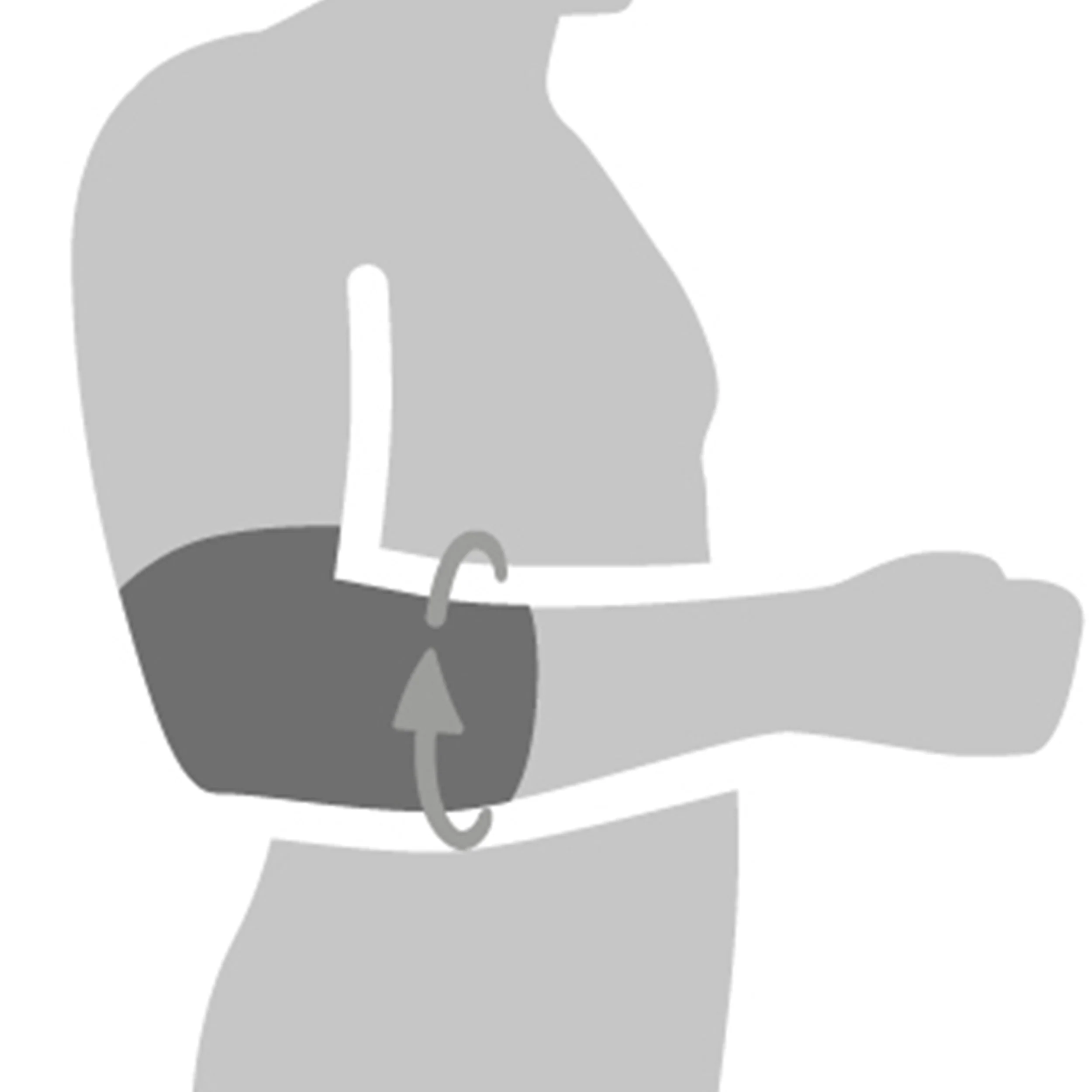 Sports Elbow Support Elleboogbandage-Zwart - Afbeelding 4