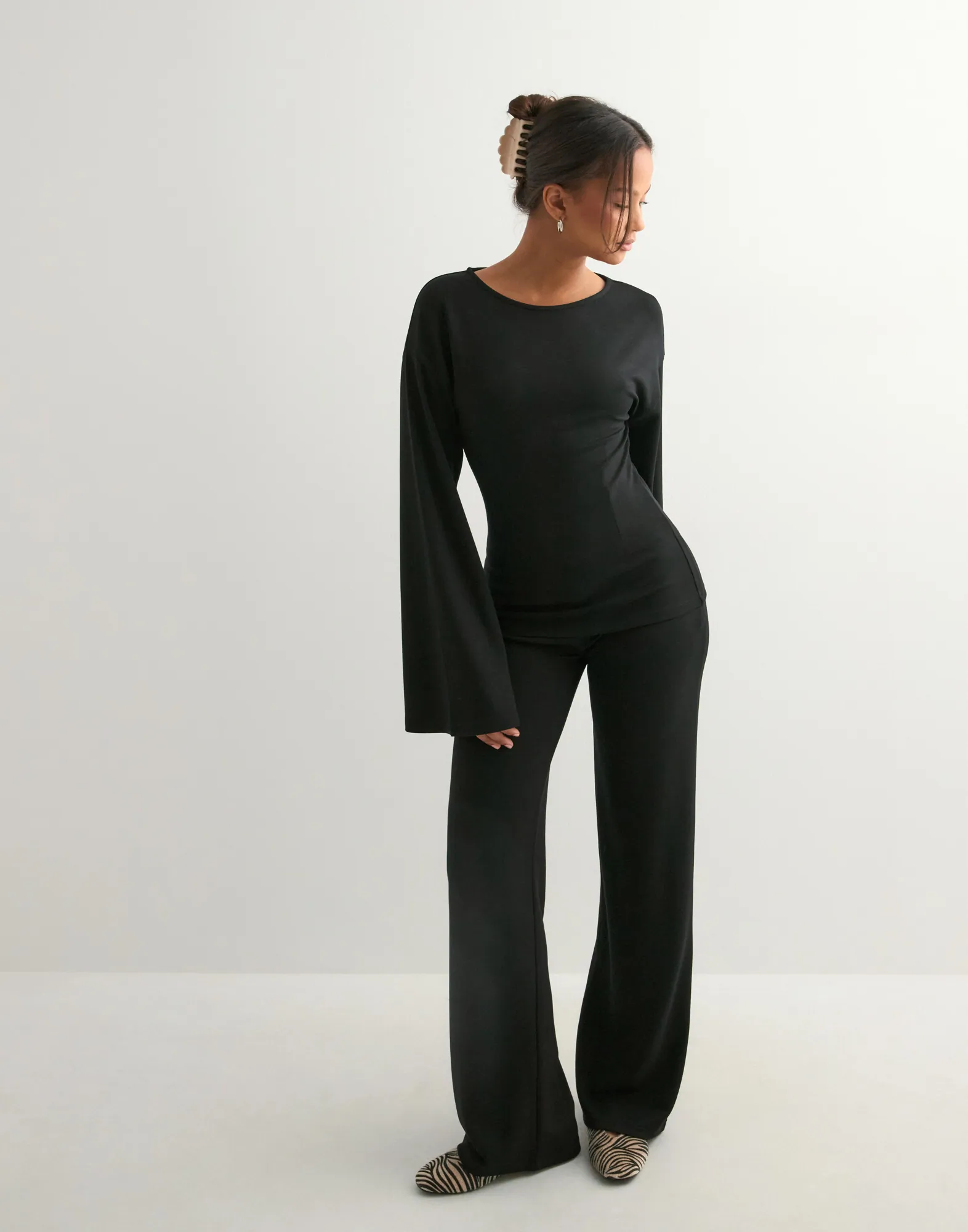 Dames Sweat Set | Moderne pasvorm met wijde mouwen