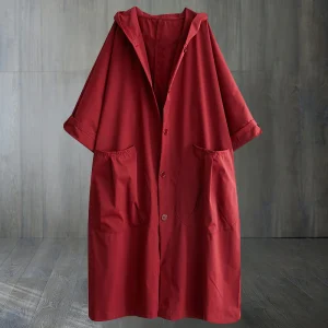 Léa Trenchcoat – Tijdloze elegantie in een los silhouet