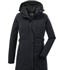 KILLTEC KOW 165 DAMES PARKA Zwart maat 46