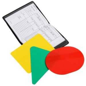 SCHEIDSRECHTER KAARTSET HOCKEY