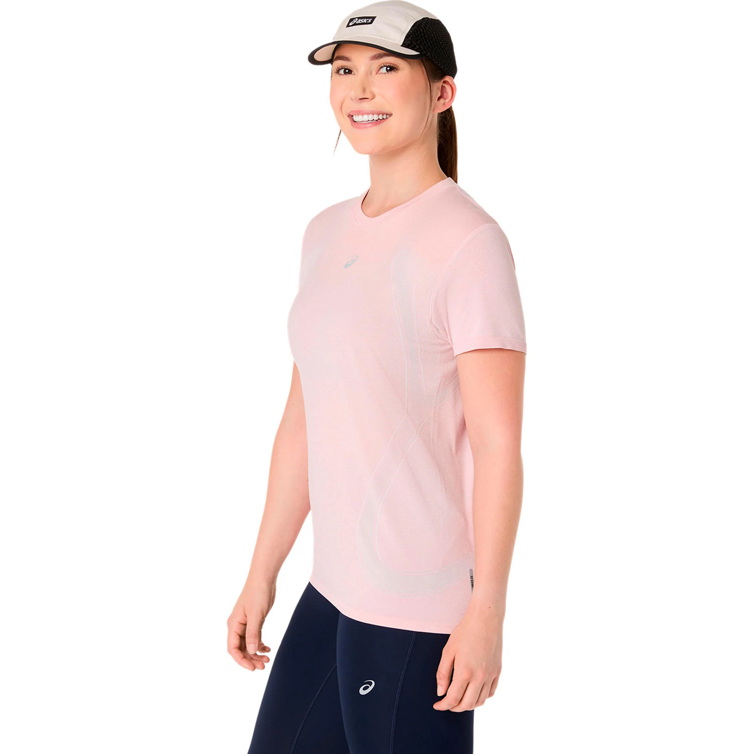 Road Seamless Hardloopshirt Dames-roze, pink - Afbeelding 4