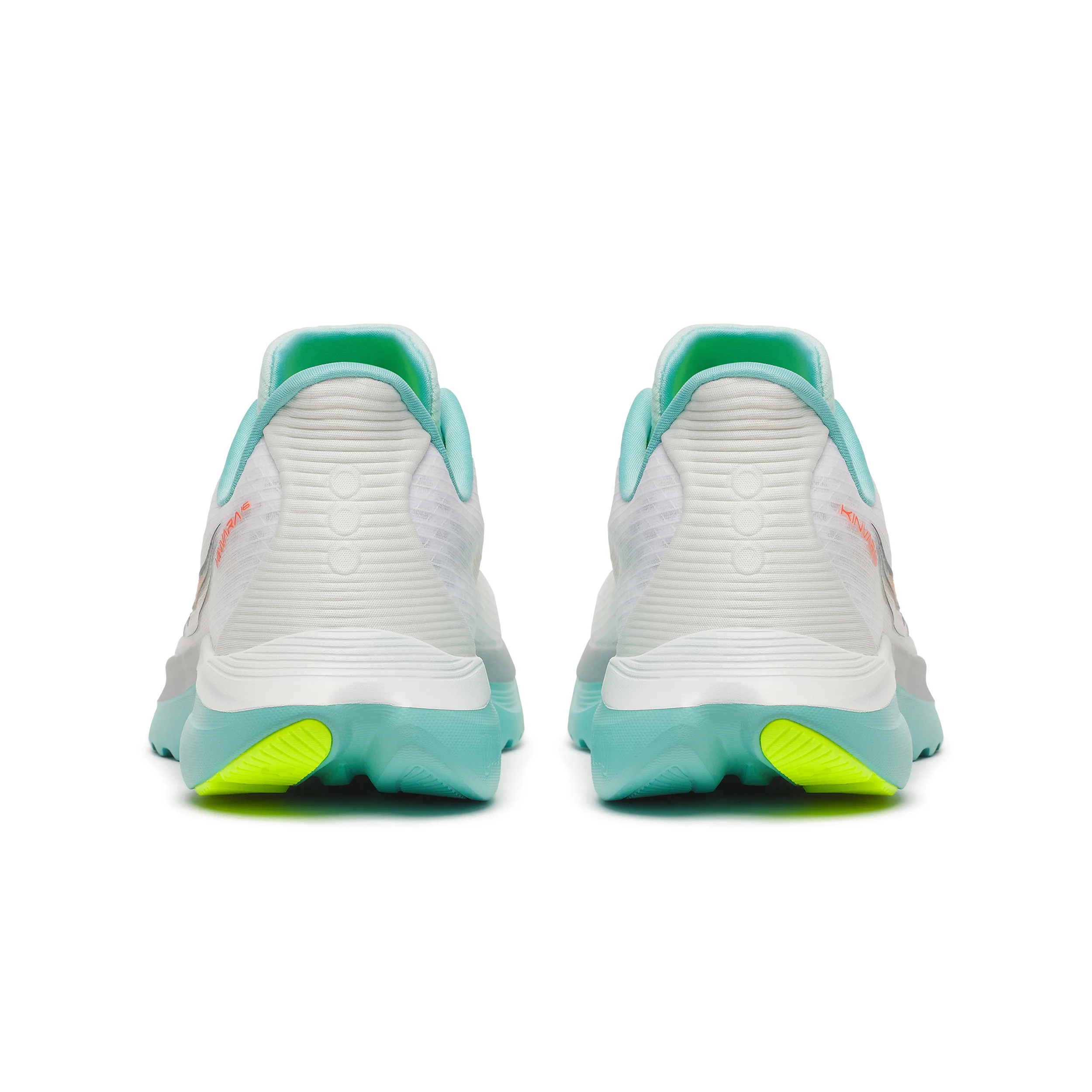 Kinvara 16 Neutrale schoen Dames-wit, turkoois - Afbeelding 6