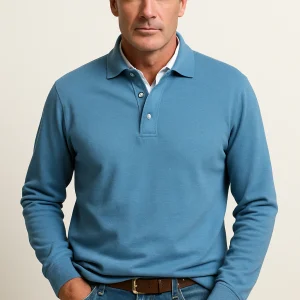 Levano – Heren Winterpolo Langemouw Klassiek Stijlvol