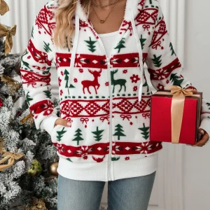 Dames Kerst Hoodie | Warm, feestelijk en helemaal in de sfeer