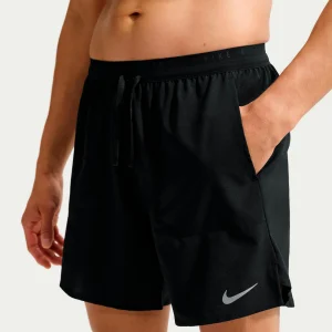 Stride 7in Hardloopshorts Heren - zwart, zilver
