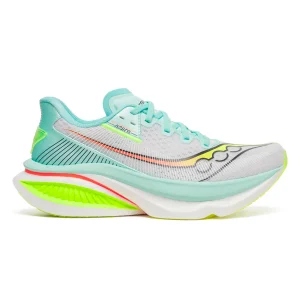 Endorphin Azura Neutrale schoen Dames-wit, turkoois