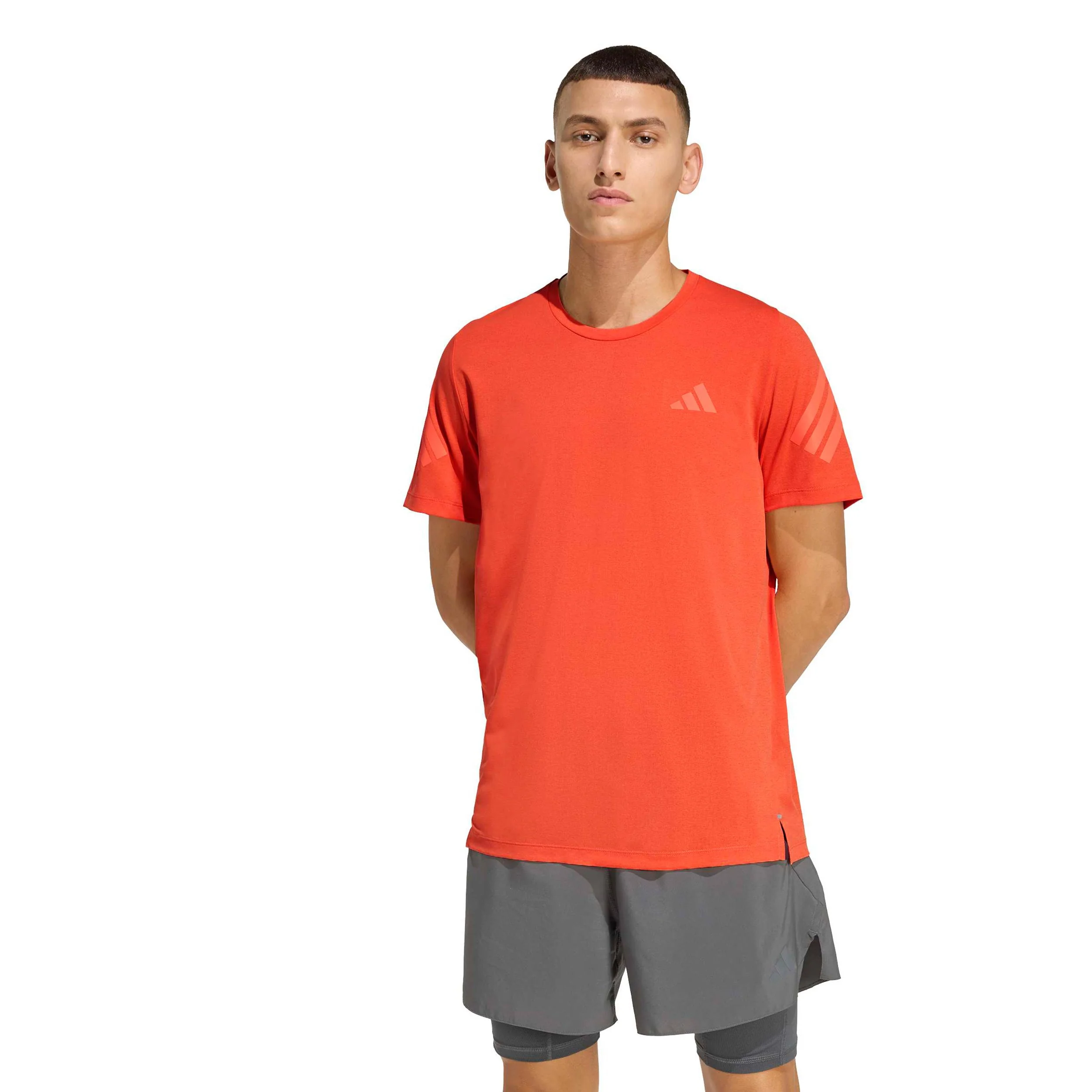 adi365 Hardloopshirt Heren-oranje - Afbeelding 3
