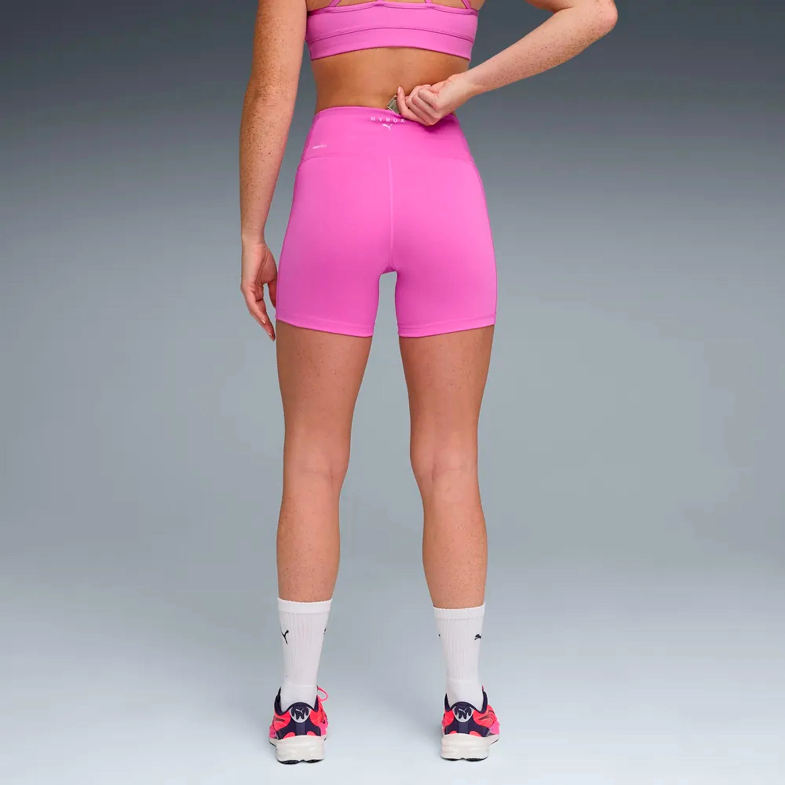 HYROX short Hardlooplegging Dames-pink - Afbeelding 3