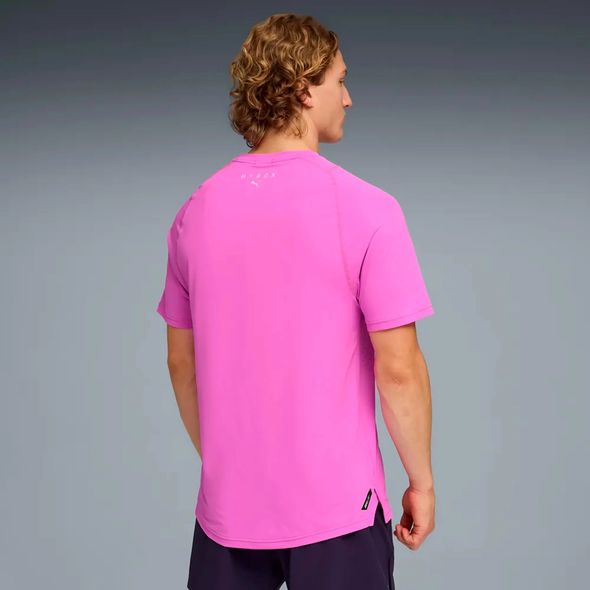 HYROX DryElite Hardloopshirt Heren-pink - Afbeelding 3