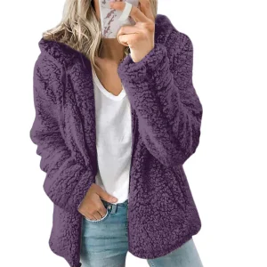 Dames Teddy Fleece Jack | Warm, zacht en moeiteloos stijlvol