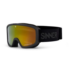 Sinner DUCK MOUNTAIN JUNIOR Skibril mat zwart