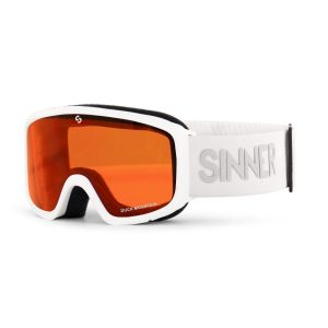 Sinner DUCK MOUNTAIN JUNIOR Skibril mat wit