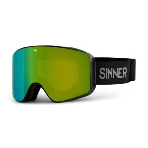 Sinner AURA Skibril met 2 lenzen mat zwart