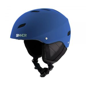 Sinner Bingham skihelm mat blauw