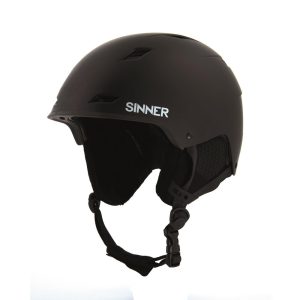Sinner MOUNT SKIHELM mat zwart