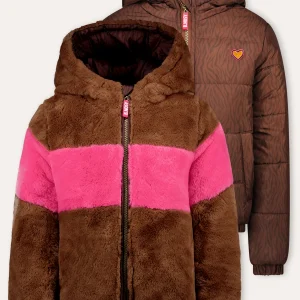 B.Nosy June Jacket Brown Tiger